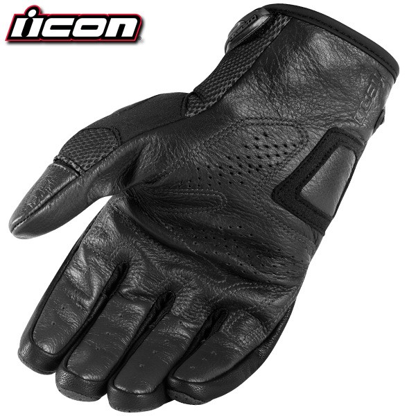 Gants Moto Homme ICON OVERLORD RESISTANCE STEALTH* (2)