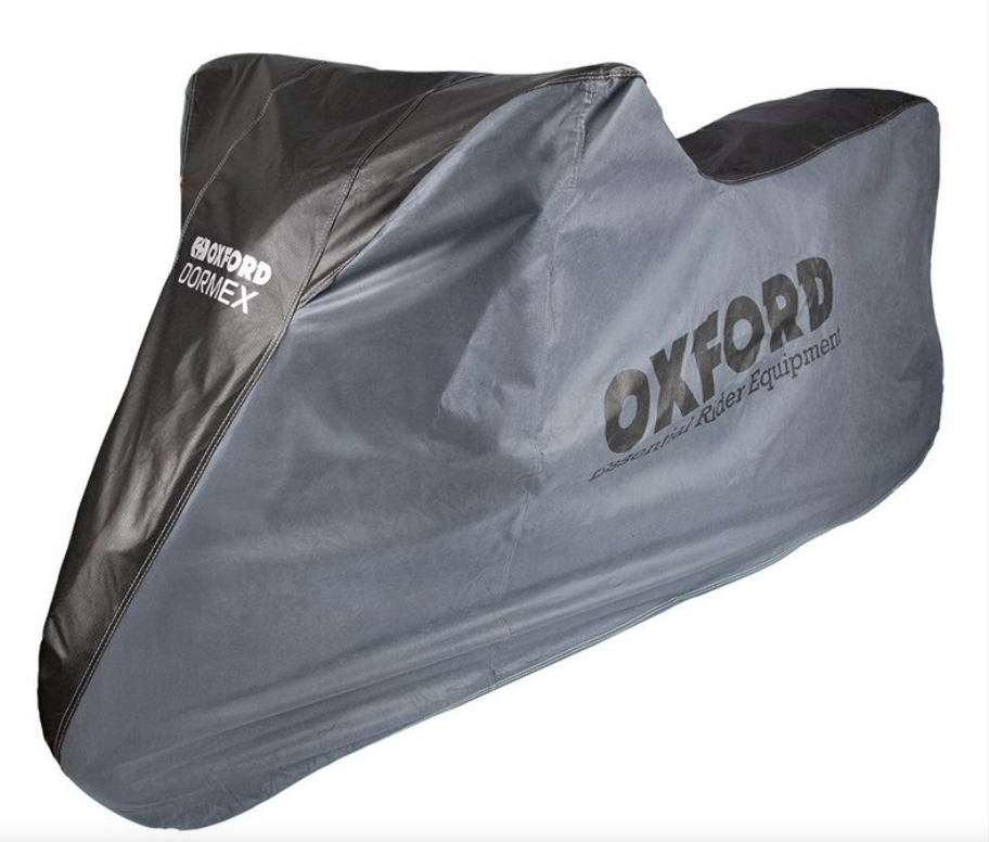 HOUSSE INT�RIEUR MOTO TAILLE M OXFORD Dormex noir argent moto scooter CV402