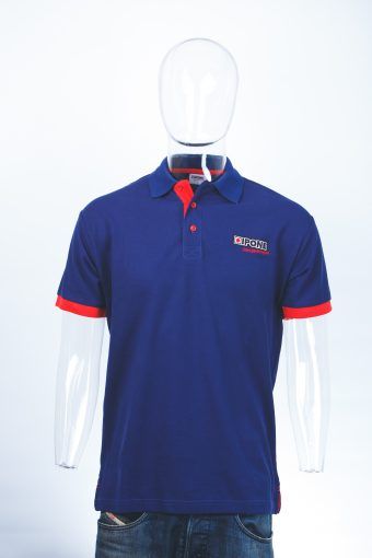- IPONE POLO BLEU HOMME