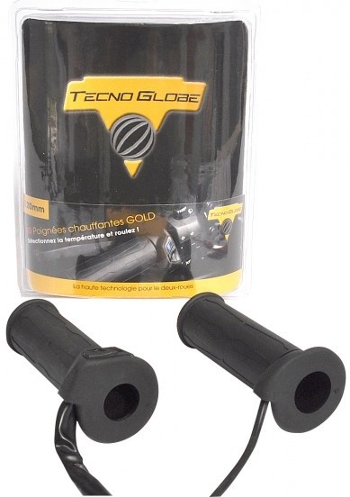 TECNO GLOBE POIGNEES CHAUFFANTES GOLD 120 MM DIAMETRE 22MM (PC.GOLD.120)*