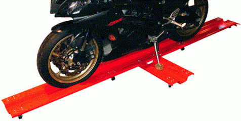 PLATEAU RAMPE DE RANGEMENT MOBIL POUR MOTO*