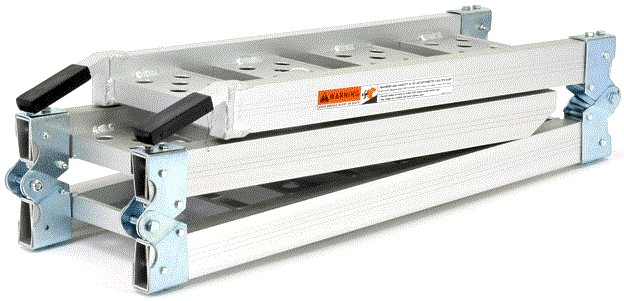 RAMPE ALUMINIUM PLIABLE DE CHARGEMENT MOTO 1.93 m X 28 cm* PDSRAMP08