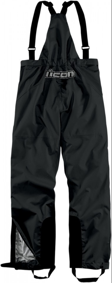 Pantalon Salopette Textile ICON PDX WATERPROOF BLACK* (2)