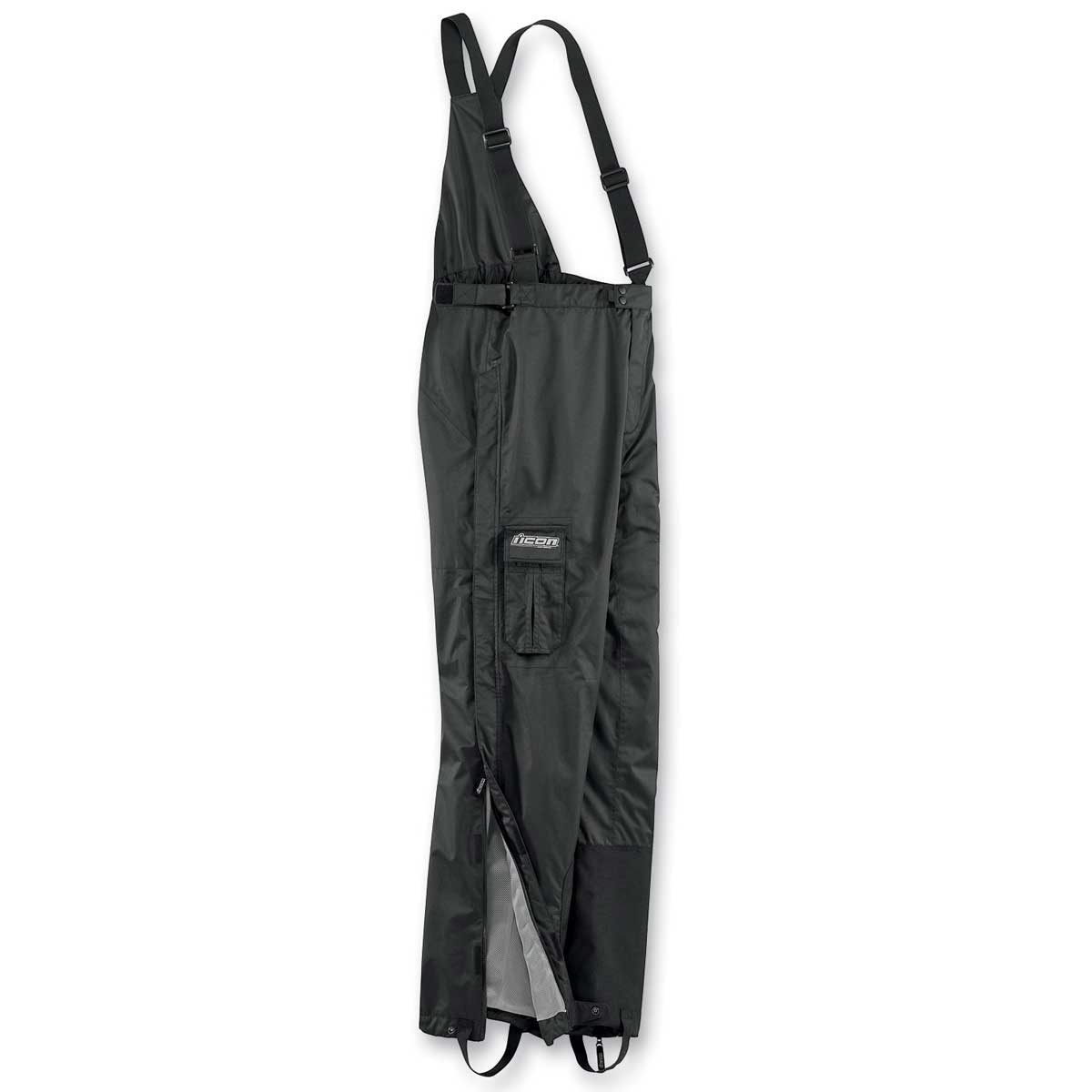 Pantalon Salopette Textile ICON PDX WATERPROOF BLACK* (3)