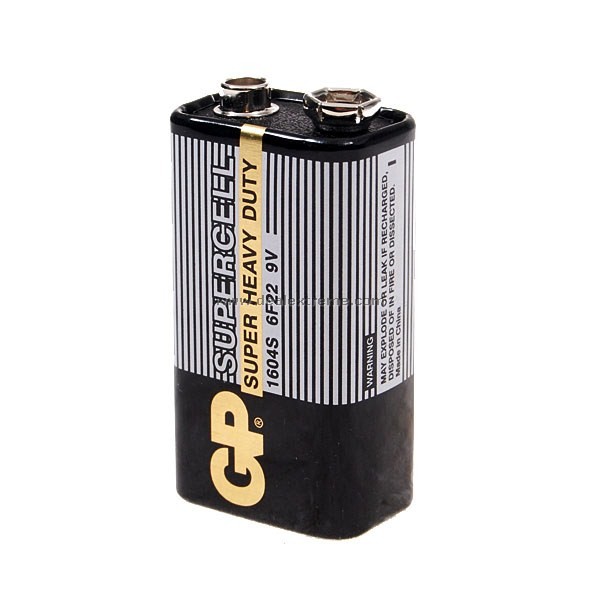 GP Accu Pile GP Supercell 9V