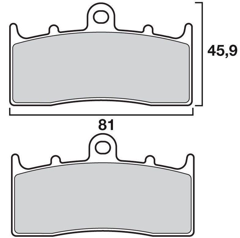 BREMBO SA SINTER PLAQUETTES DE FREIN AVANT 07KA26SA GILERA RUNNER 200 ST 2008-2011