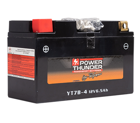 BATTERIE POWER THUNDER YT7B-4 PT7B-4-SLA YT7B-BS GT7B-4 KYMCO 125 QUANNON NAKED / SPORT 2007-2015