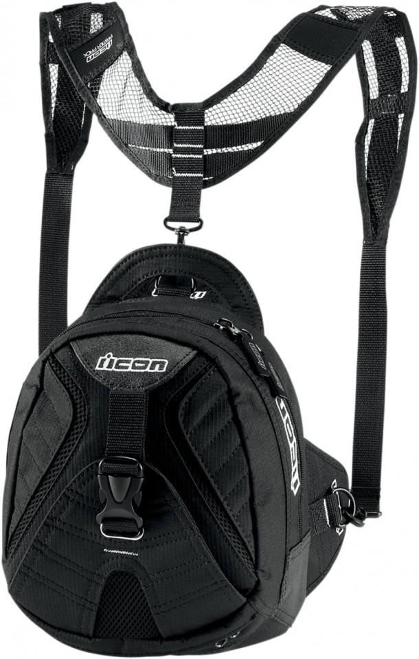 SAC A DOS HYBRIDE SACOCHE RESERVOIR ICON PRIMER TANK BAG BLACK*