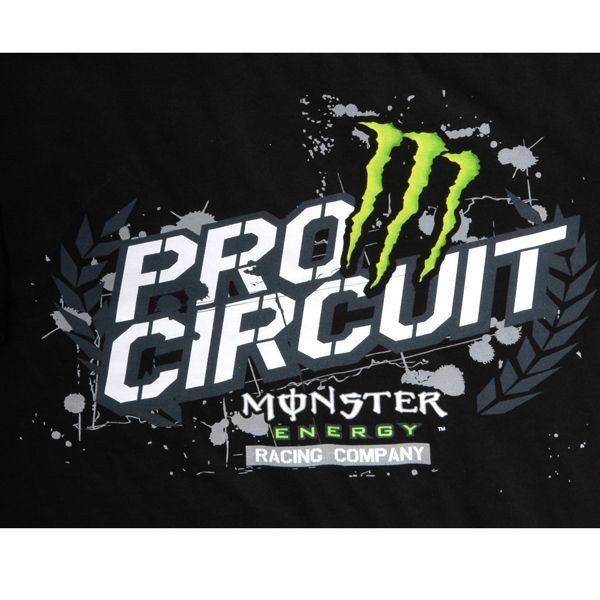 T-SHIRT PROCIRCUIT MONSTER ENERGY DIRT CHAMP BLACK (2)