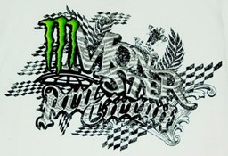 T-SHIRT PROCIRCUIT MONSTER ENERGY ZIBRA WHITE (2)
