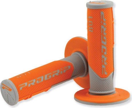 PROGRIP 801 Duo Density MX Gris Orange Poign�es Diam�tre 22-25 mm Longueur 115 mm