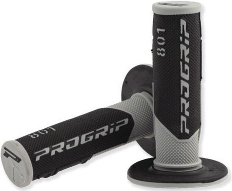 PROGRIP 801 Duo Density MX Gris Noir Poign�es Diam�tre 22-25 mm Longueur 115 mm