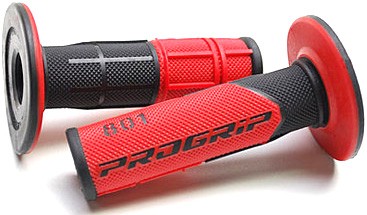 PROGRIP 801 Duo Density MX Noir Rouge Poign�es Diam�tre 22-25 mm Longueur 115 mm