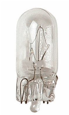 1x AMPOULE 12V 5W wedgebase R501