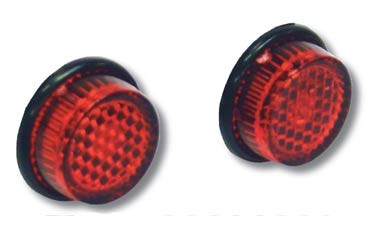 BOUTONS PASTILLES KIT REFLECHISSANTS ROUGE X2* REF009