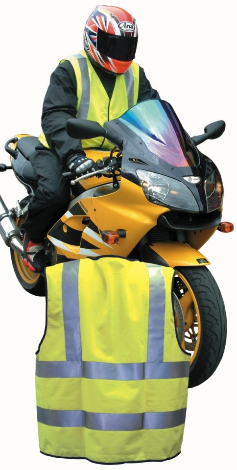 GILET REFLECHISSANT DE SECURITE JAUNE* REFVEST