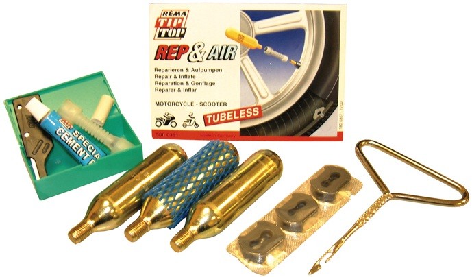 KIT POUR CREVAISON TUBLESS* REM001