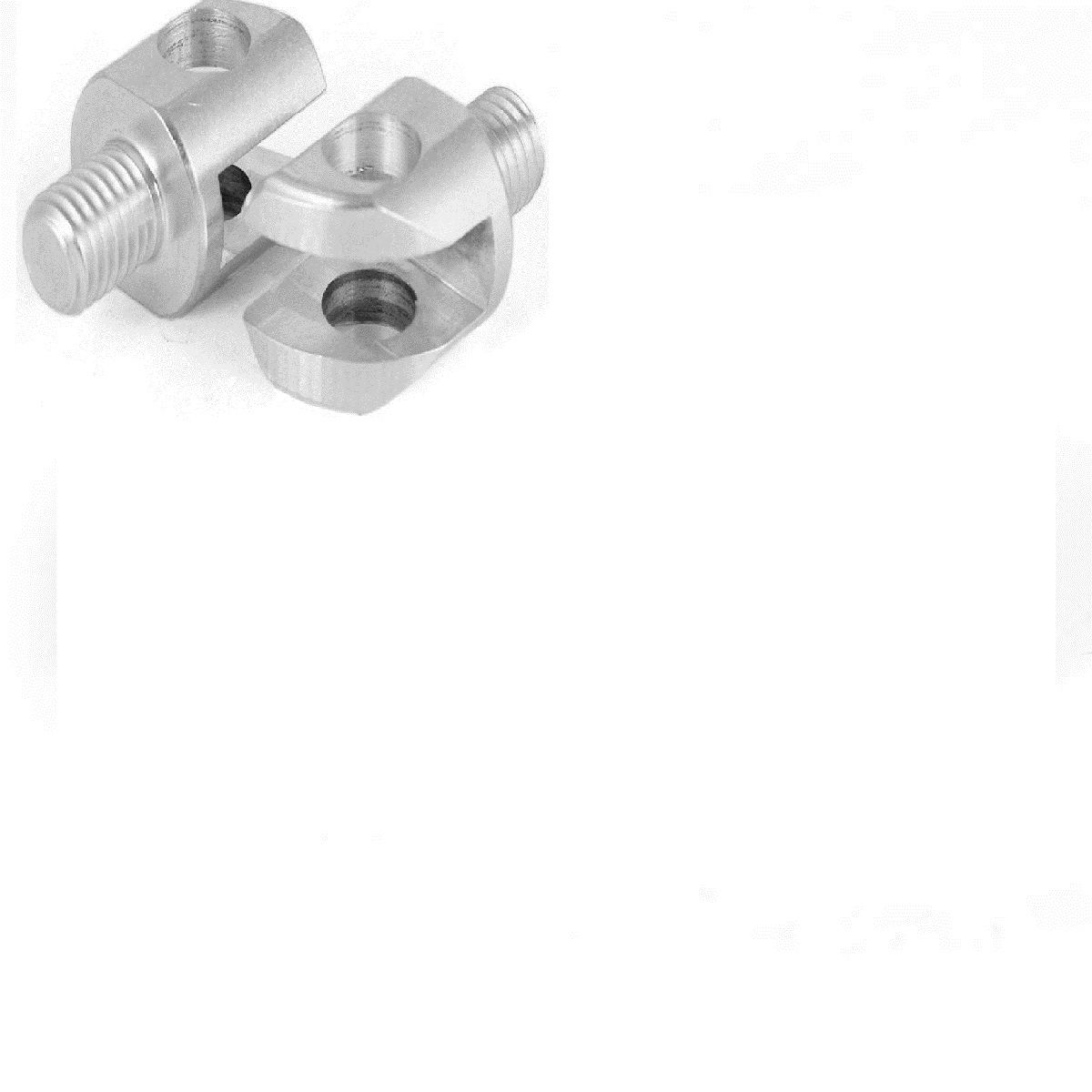 2 REPOSE PIED CALE PIED ARRIERE GRIS 1620-1490 YAMAHA FZS 600 1998-2003