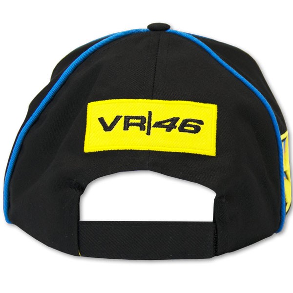 MOTO GP Casquette Adulte Officiel VRMCA50504 VALENTINO ROSSI 46 BLANC NOIR* (2)