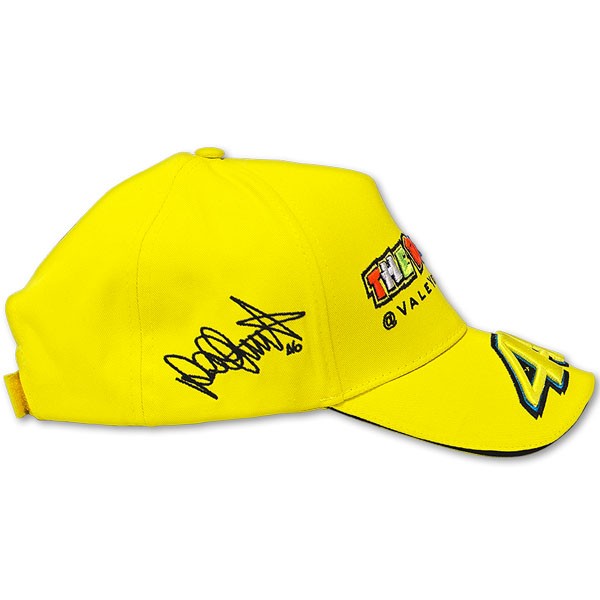 MOTO GP Casquette Adulte Officiel VRMCA50601 VALENTINO ROSSI 46 JAUNE* (2)