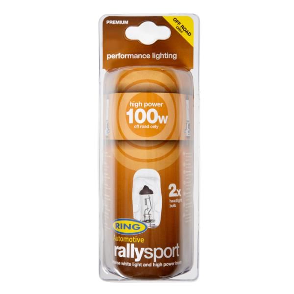 1x AMPOULES H7 12v 100w RALLY HAUTE PUISSANCE RU464