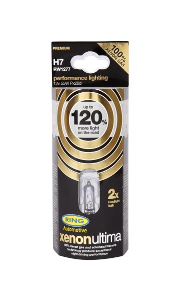 2x AMPOULES H7 XENON ULTIMA +120%