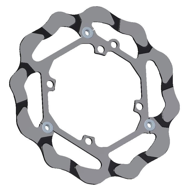 BRAKING DISQUE DE FREIN AVANT BATFLY S34014 WAVE SEMI-FLOTTANT SHERCO 300 SE-R 2015-2019