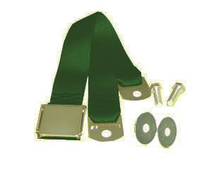 Coussins De Ceinture De Sécurité Sickspeed Vert - 2 Pièces - Longueur 10 Pouces - Polycoton