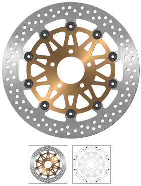 SBS DISQUE DE FREIN AVANT 310 mm 5032 SUZUKI GSF 1200 / N / S / BANDIT 1995-2005 (2)
