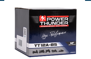 BATTERIE POWER THUNDER YT12A-BS VENDUE EXCLUSIVEMENT AU COMPTOIR