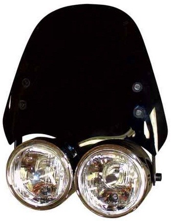 BULLE T�TE DE FOURCHE ECRAN NOIR FUME*