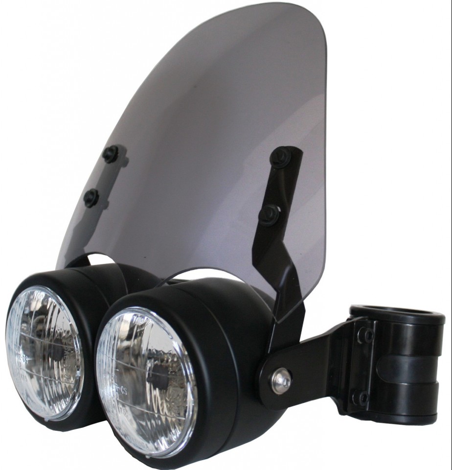 BULLE T�TE DE FOURCHE ECRAN FUME*