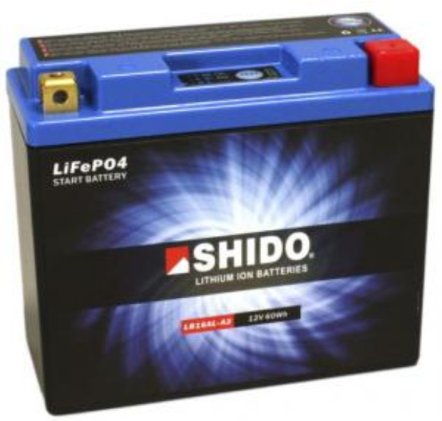 BATTERIE SHIDO LB16AL-A2 LITHIUM ION