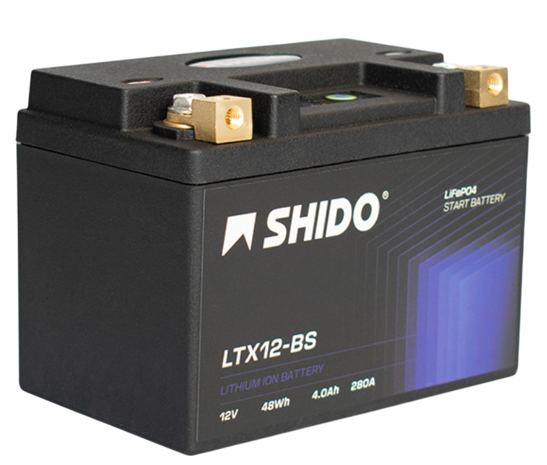 BATTERIE SHIDO LTX12-BS LITHIUM ION 0.85kg !! = YTX12-BS SUZUKI 1000 GSXR 2001-2004