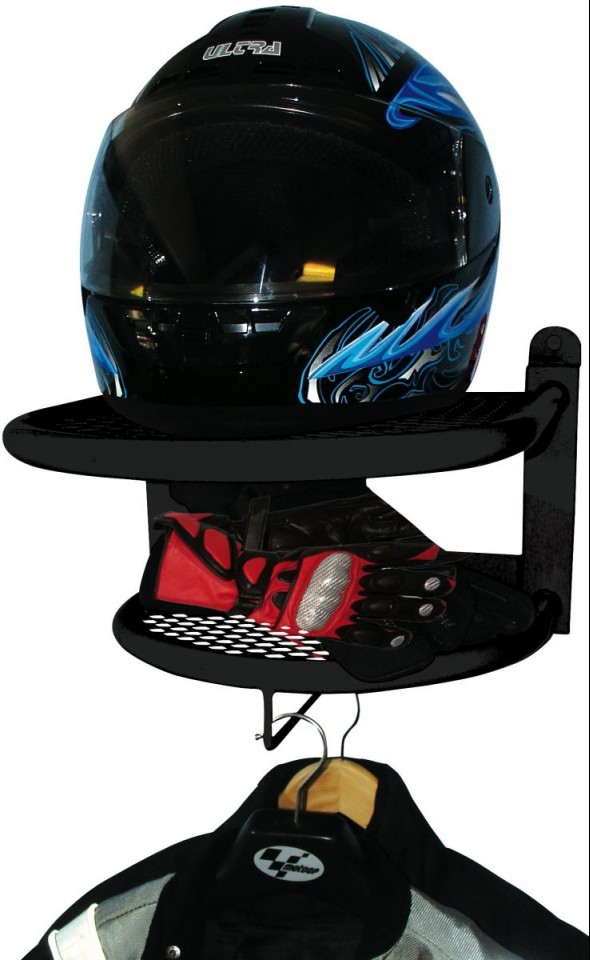 �TAG�RE MURAL POUR RANGEMENT EQUIPEMENT MOTO*SHL001