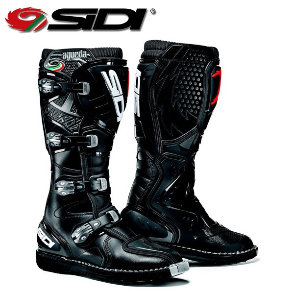 Bottes Moto Offroad SIDI AGUEDA NOIR NOIR*