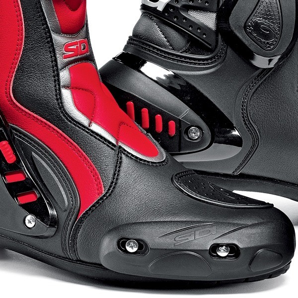 Bottes Moto SIDI ST NOIR ROUGE (pas r�f�renc� chez BREMBO) (4)