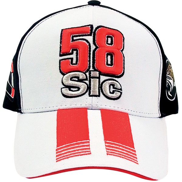 MOTO GP Casquette Adulte Officiel MARCO SIMONCELLI 58 SUPER SIC GP45008*