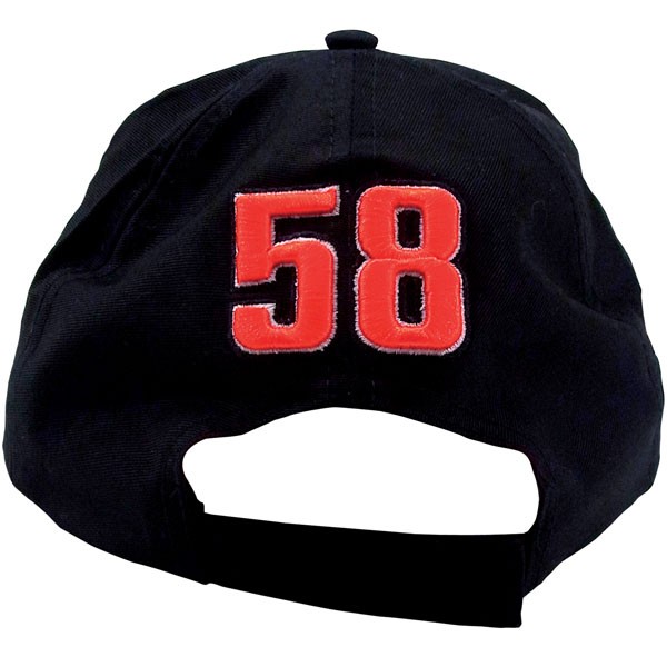 MOTO GP Casquette Adulte Officiel MARCO SIMONCELLI 58 SUPER SIC GP45008* (2)