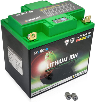 BATTERIE MOTO SKYRICH HJTX30Q-FP LITHIUM ION = YIX30L= LIX30L 1.95 KG