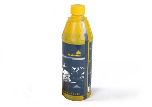 SCOTTOILER HUILE STANDARD 500 ml (BLEU) POUR GRAISSEUR AUTOMATIQUE E-SYSTEM V-SYSTEM SL2001