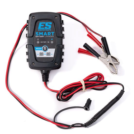 ENERGY SAFE CHARGEUR DE BATTERIE PLOMB POUR 6V 12V 0,8A 14AH AUTOMATIQUE SMART1 (2)