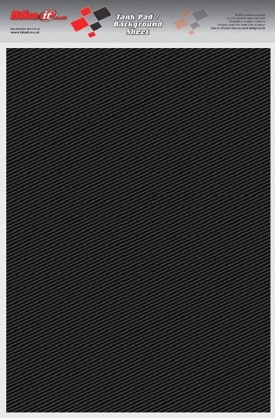 TANK PAD UNIVERSEL PROTECTION POUR R�SERVOIR A D�COUPER EFFET CARBONE* STKBAK04