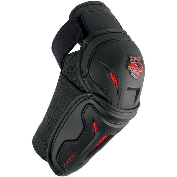 Protections Coudes ICON STRYKER BLACK* (2)