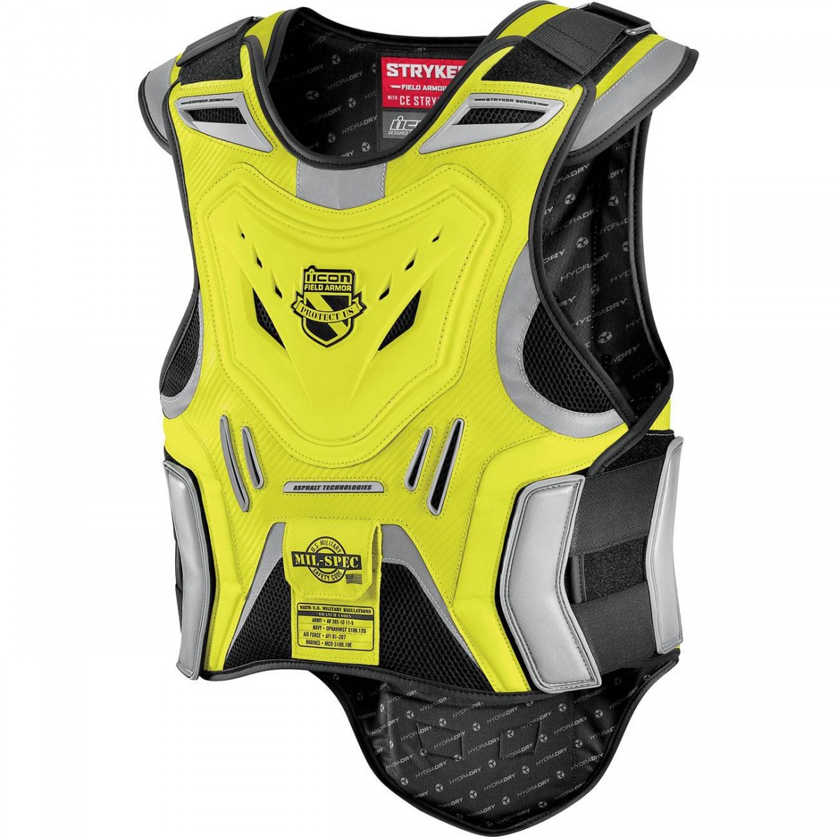 Gilet de Protection ICON STRYKER MIL-SPEC YELLOW*