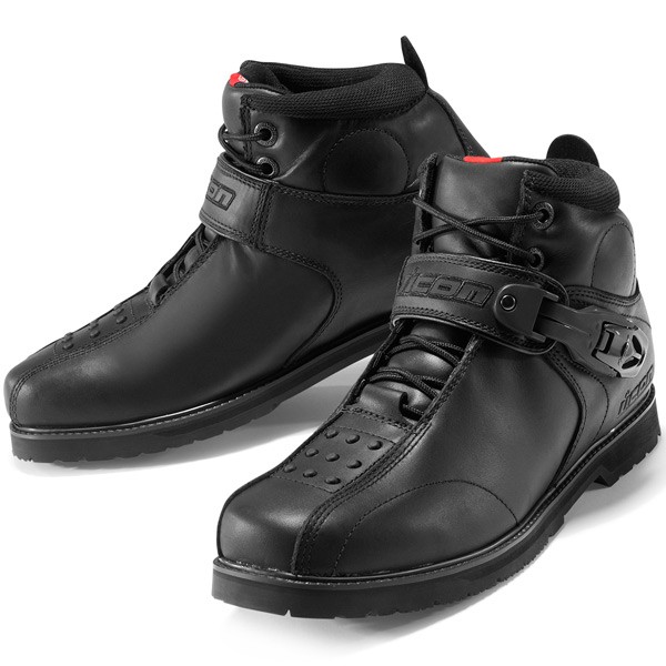 Bottes Basses Moto ICON SUPERDUTY 4 BLACK*