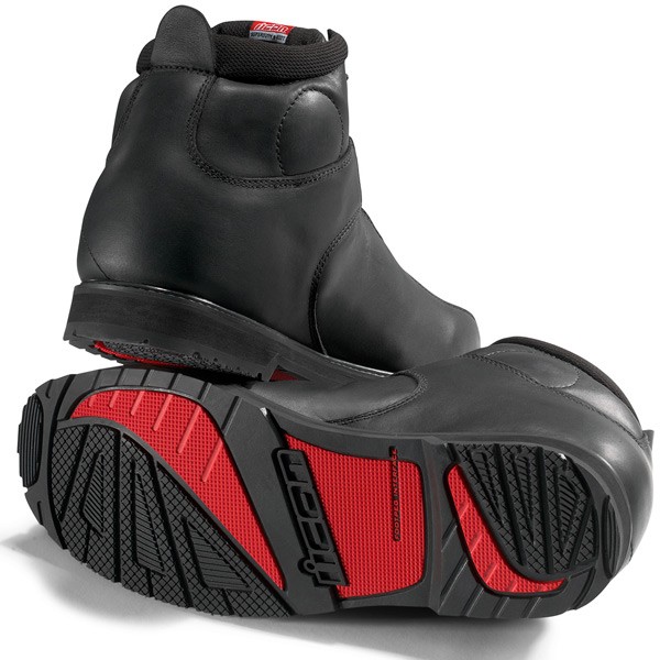 Bottes Basses Moto ICON SUPERDUTY 4 BLACK* (2)