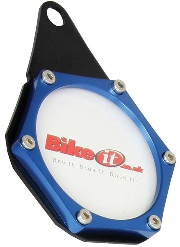 DISQUE PLAQUE DE RANGEMENT HEXAGONE POUR VIGNETTE D`ASSURANCE BLEU* TDHHBU