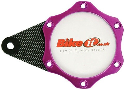DISQUE PLAQUE DE RANGEMENT NINJA STAR POUR VIGNETTE D`ASSURANCE VIOLET*
