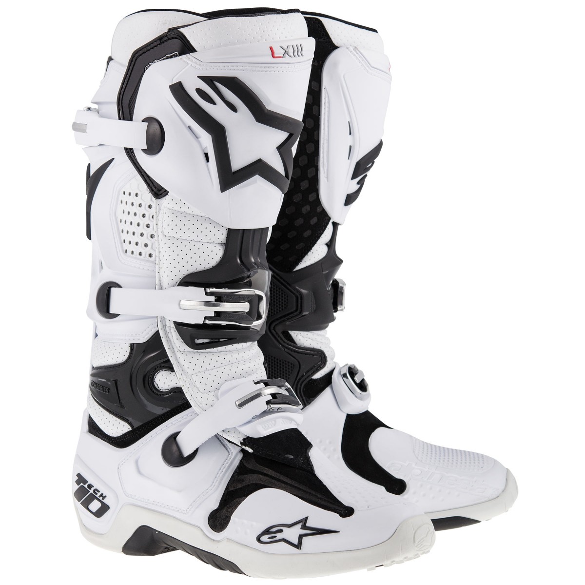 Bottes Cross Off Road ALPINESTARS TECH 10 WHITE